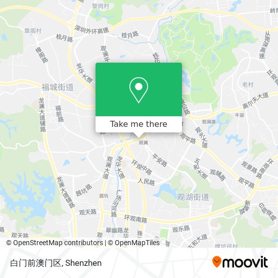 白门前澳门区 map