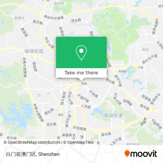 白门前澳门区 map
