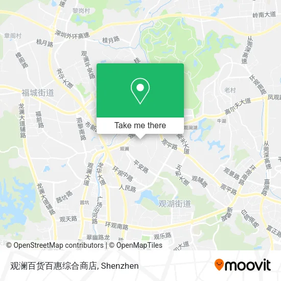 观澜百货百惠综合商店 map