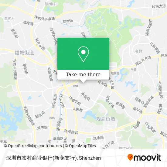 深圳市农村商业银行(新澜支行) map