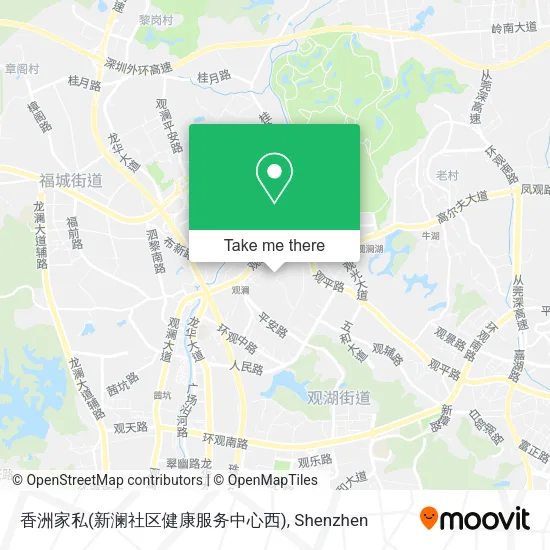 香洲家私(新澜社区健康服务中心西) map