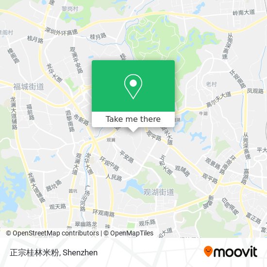 正宗桂林米粉 map