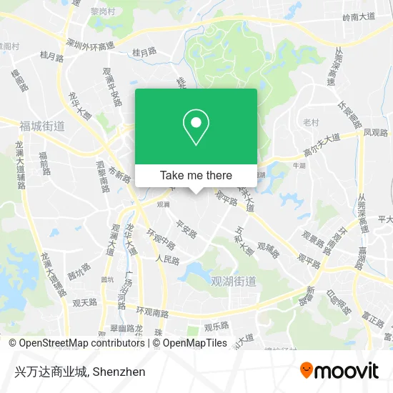 兴万达商业城 map