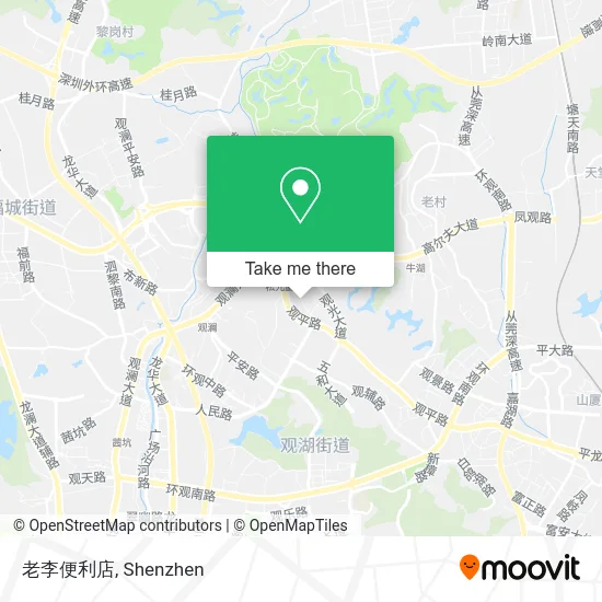老李便利店 map