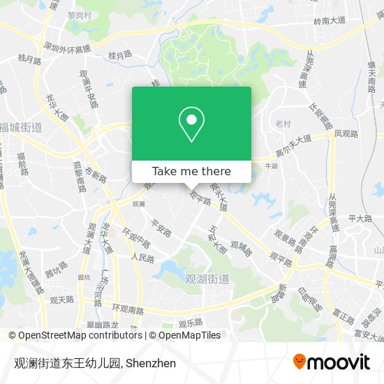 观澜街道东王幼儿园 map