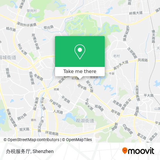 办税服务厅 map