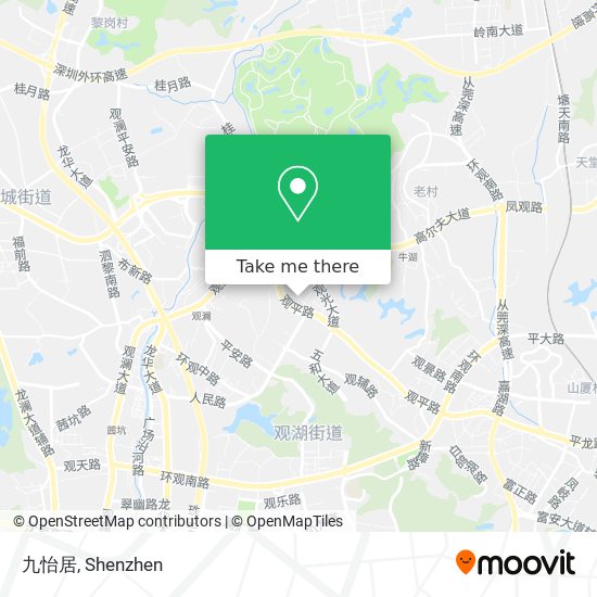 九怡居 map