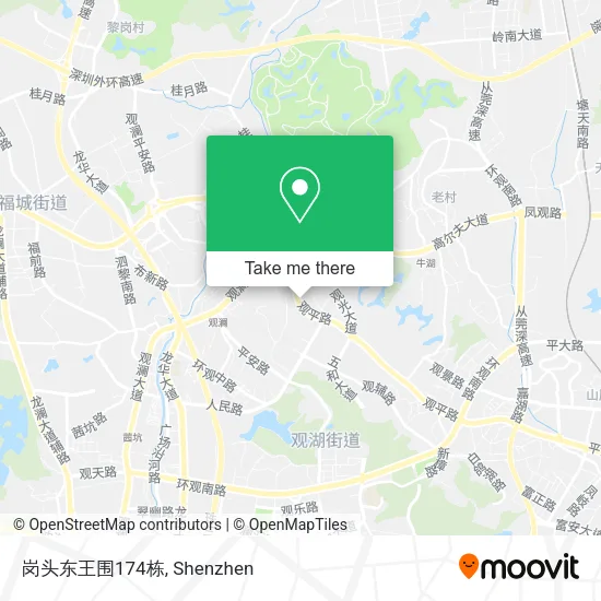 岗头东王围174栋 map