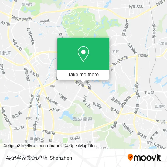 吴记客家盐焗鸡店 map