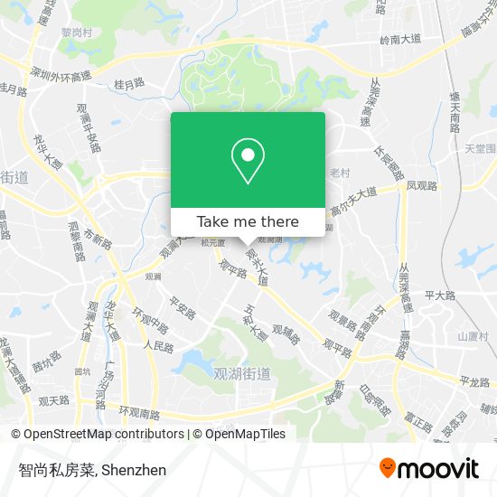 智尚私房菜 map