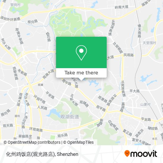 化州鸡饭店(观光路店) map