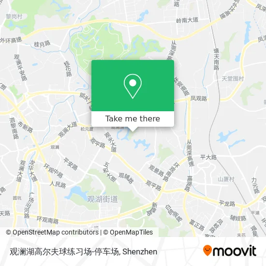 观澜湖高尔夫球练习场-停车场 map