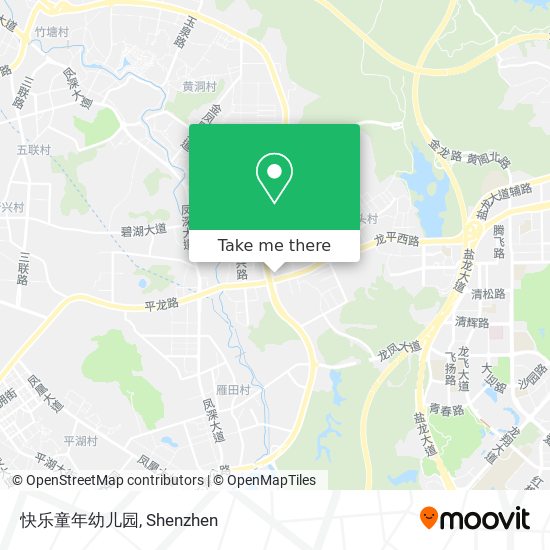 快乐童年幼儿园 map