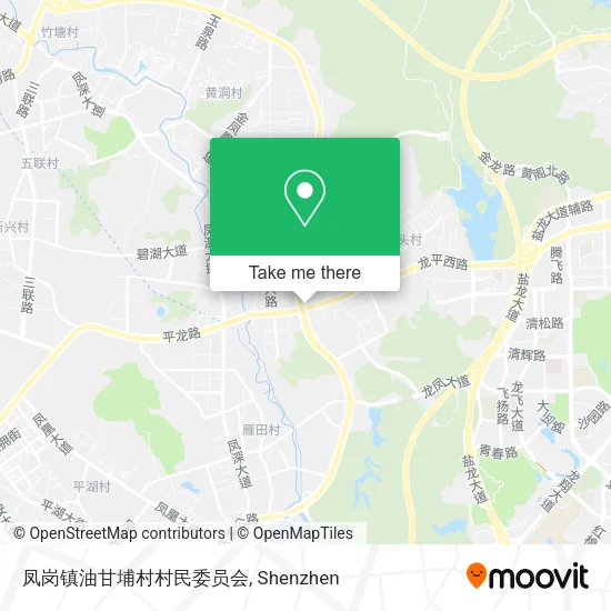 凤岗镇油甘埔村村民委员会 map