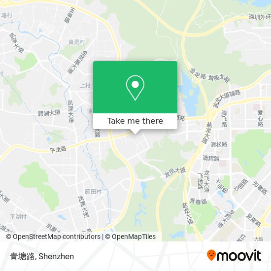 青塘路 map