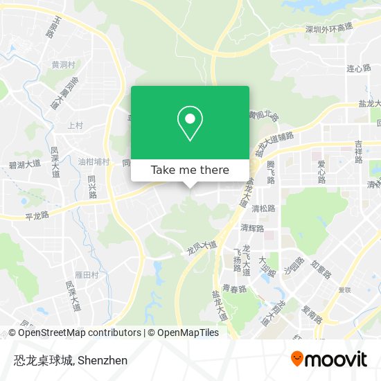 恐龙桌球城 map