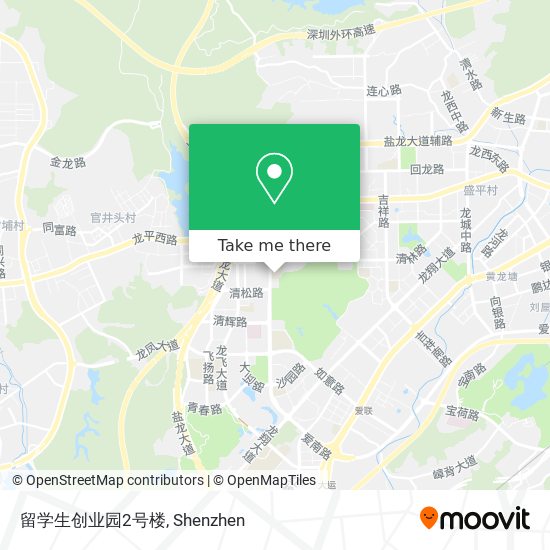 留学生创业园2号楼 map