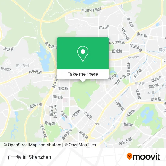 羊一烩面 map