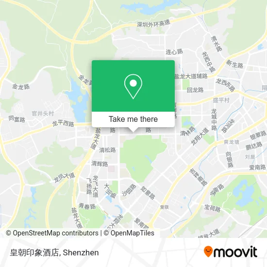 皇朝印象酒店 map