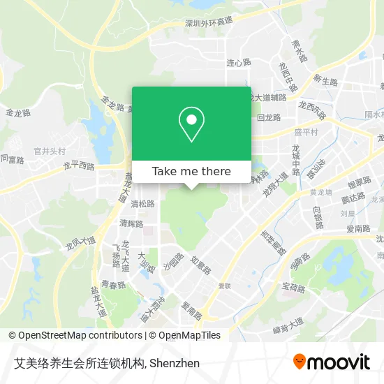 艾美络养生会所连锁机构 map