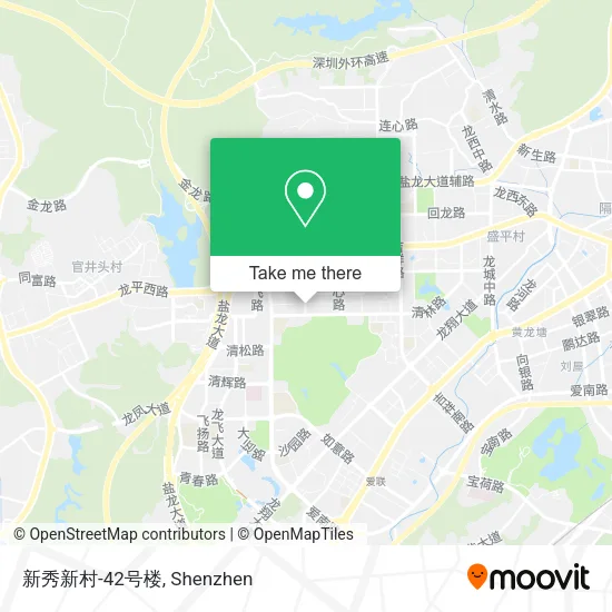 新秀新村-42号楼 map