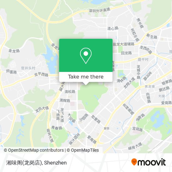 湘味阁(龙岗店) map