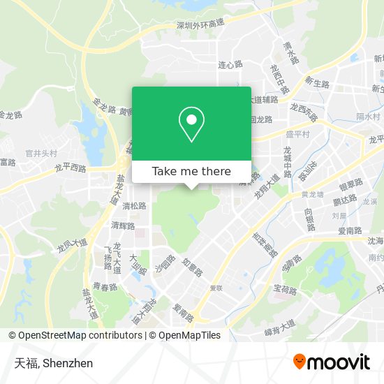 天福 map
