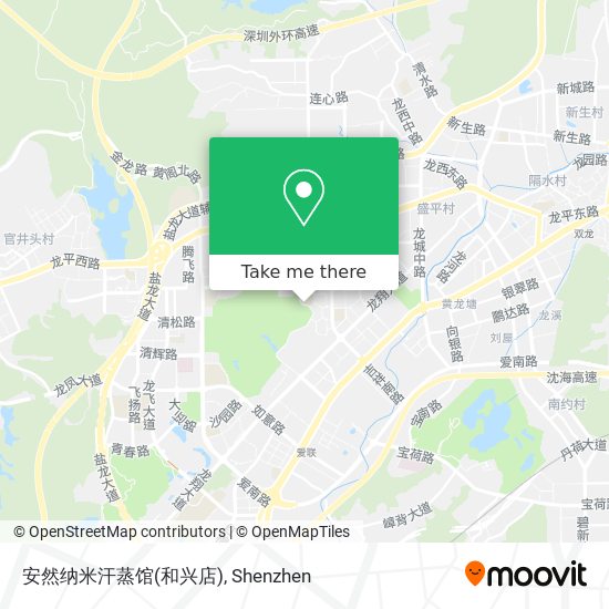 安然纳米汗蒸馆(和兴店) map