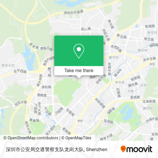 深圳市公安局交通警察支队龙岗大队 map