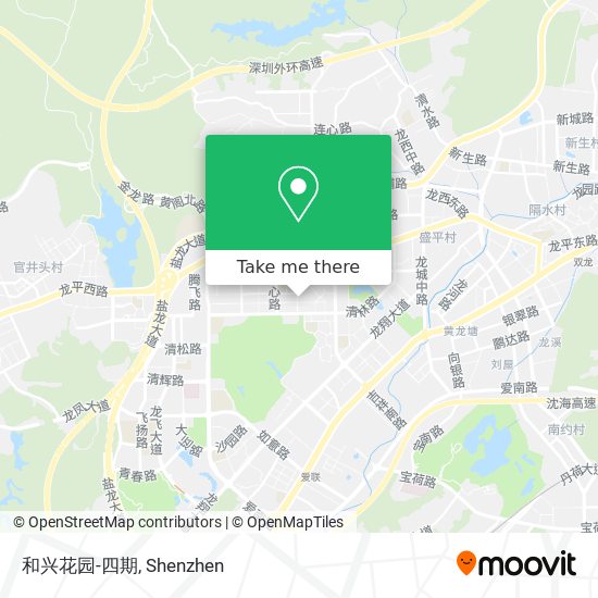 和兴花园-四期 map