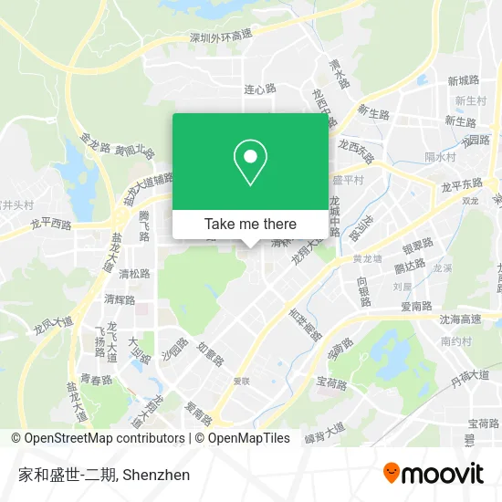 家和盛世-二期 map