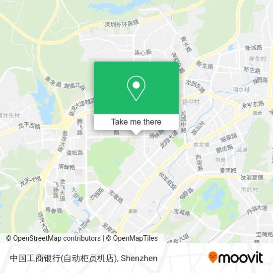 中国工商银行(自动柜员机店) map
