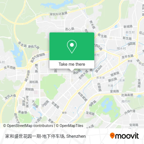家和盛世花园一期-地下停车场 map