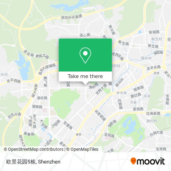 欧景花园5栋 map