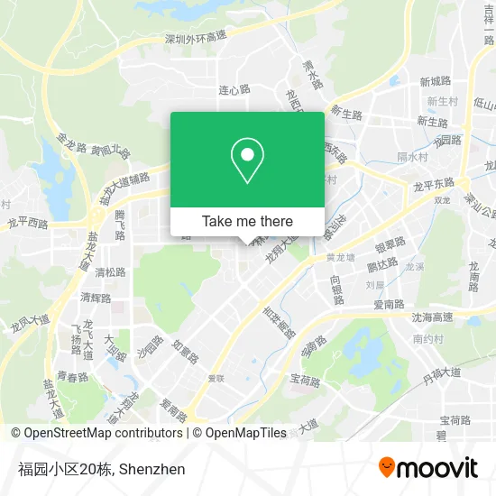 福园小区20栋 map