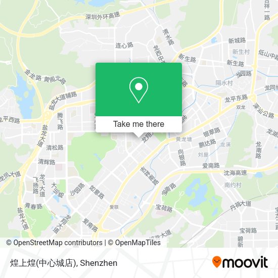 煌上煌(中心城店) map