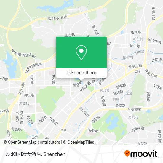 友和国际大酒店 map