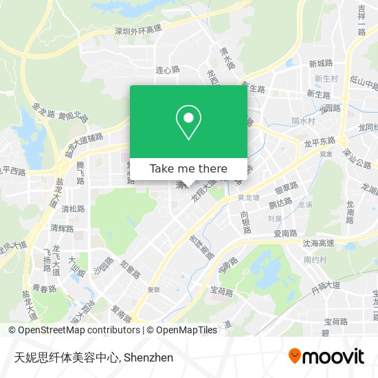 天妮思纤体美容中心 map