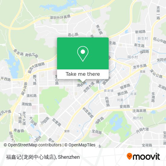 福鑫记(龙岗中心城店) map