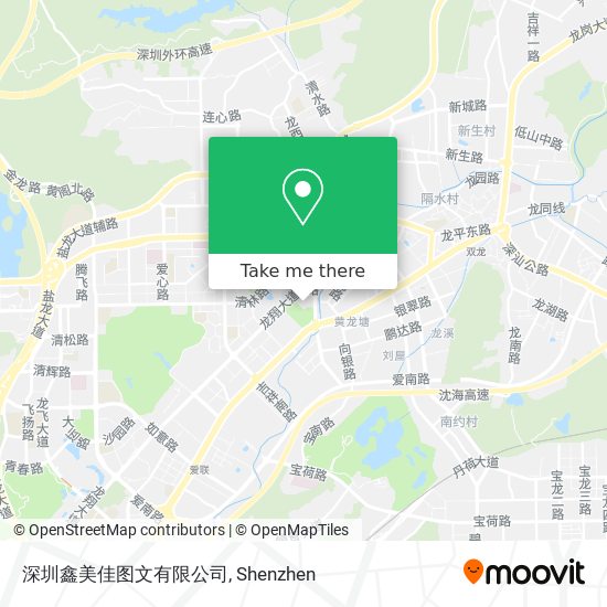 深圳鑫美佳图文有限公司 map