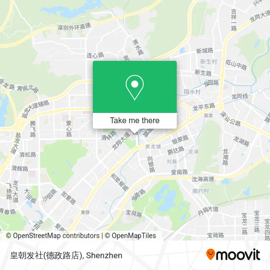 皇朝发社(德政路店) map