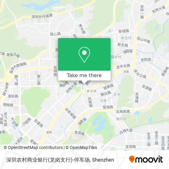 深圳农村商业银行(龙岗支行)-停车场 map