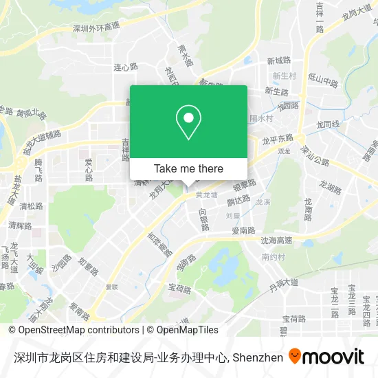深圳市龙岗区住房和建设局-业务办理中心 map