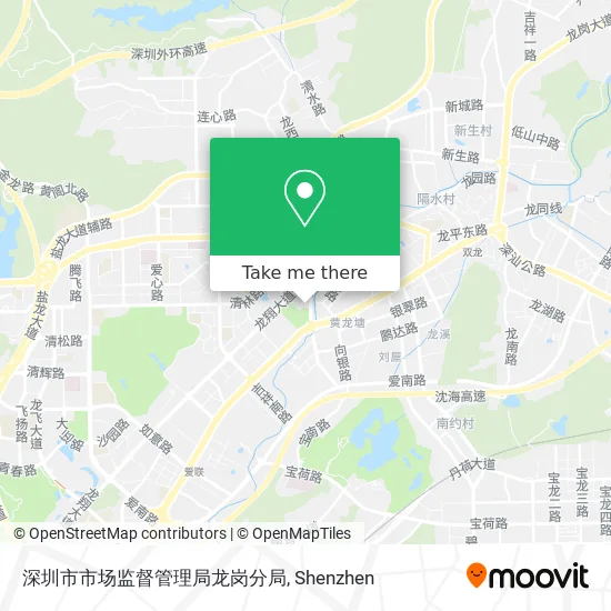 深圳市市场监督管理局龙岗分局 map
