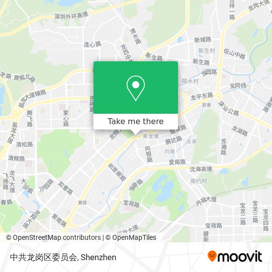 中共龙岗区委员会 map
