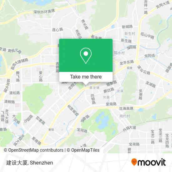 建设大厦 map