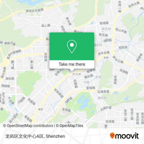 龙岗区文化中心A区 map