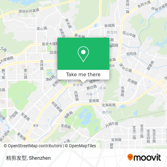 精剪发型 map