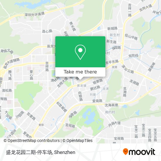 盛龙花园二期-停车场 map