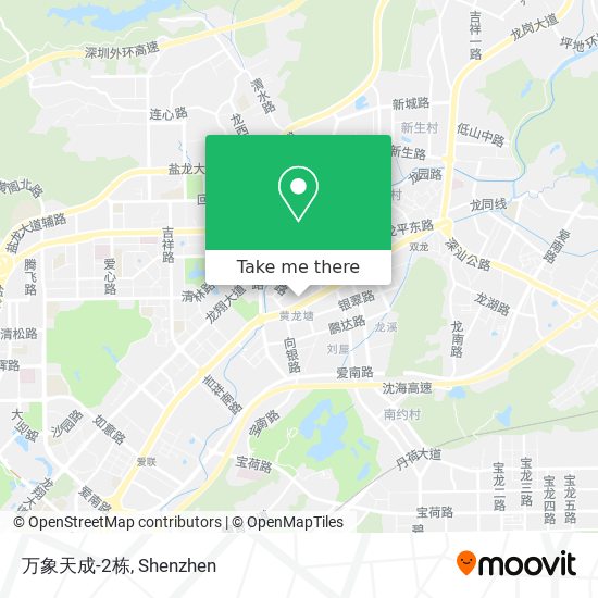 万象天成-2栋 map